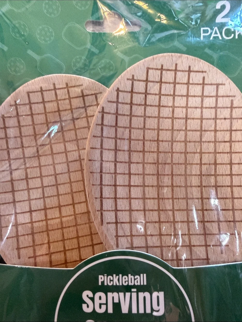 Pickleball Wood Serving Spoons